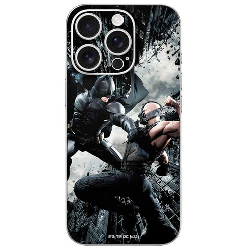 The Dark Knight Rises Batman and Bane Fighting iPhone 16 Pro Skin